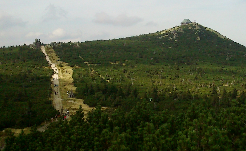 widok na Szrenice