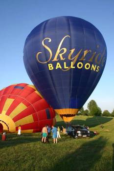 Loty balonami dla osb prywatnych i firm, loty reklamowe, pokazy, wyjazy za granic